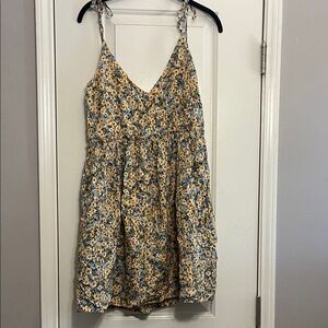 Floral Print Sundress Dress